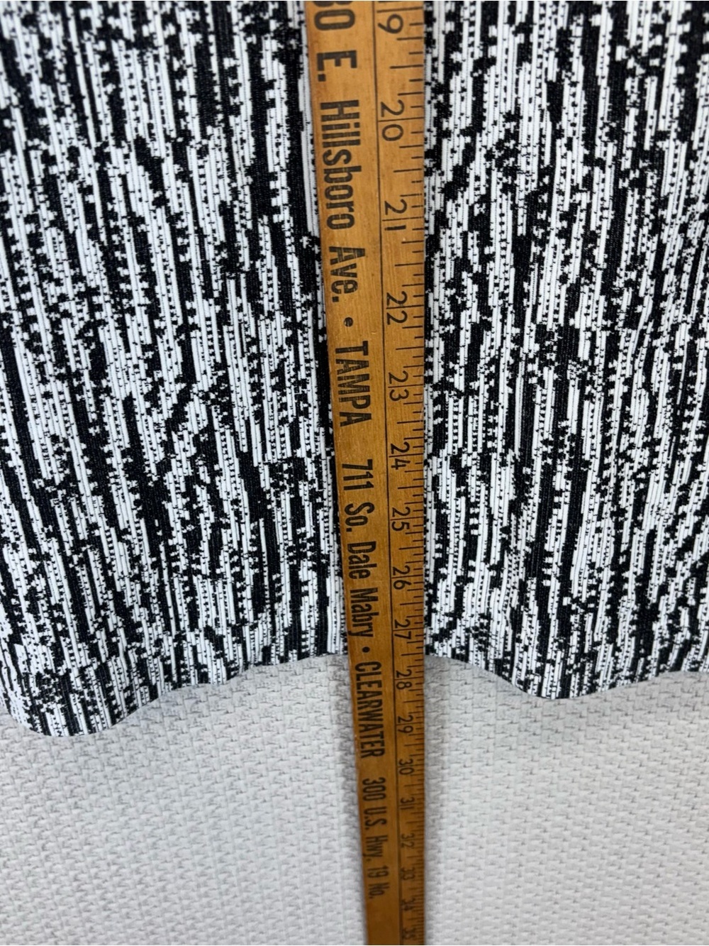 Athleta Black & White Textured Turtleneck Top - Picture 7 of 12